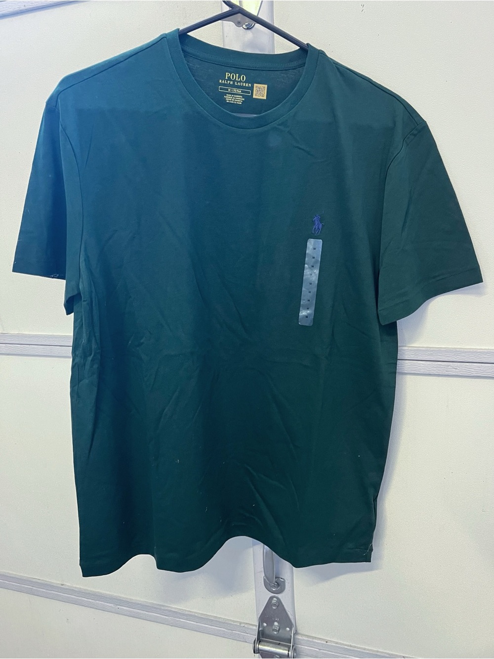 Polo by Ralph Lauren Men's Dark Green/ forest green Crew Neck Tee